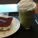 <b>티라</b>미슈 &amp; 그린티 프라푸치노