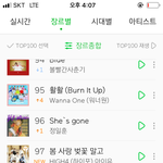 아이유 봄사랑벚꽃말고 <b>일간</b>차트인