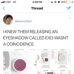 [EXO] 이거봤음? 해외 메컵브랜드