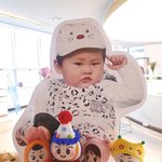 [시우민] 아기 시우민과 밍구리 인증샷