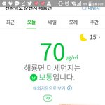 우리는 <b>미세</b>먼지 그닥 심한편은 아님