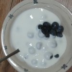블루베리 요거트 &amp; 애<b>호박</b>전