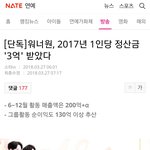 [드루와] 워너원 2017년 3억<b>정산</b>