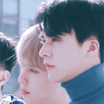 콧날이 예술로 <b>칼날</b>인 남아이돌