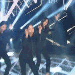 어제자 카리스마로 무장한 <b>CLC</b> '블랙드레스'.gif
