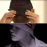 [방탄소년단] 사소한 떡밥인데 모자 문구