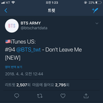 [방탄소년단] 영국 어른튠즈 진입 (+<b>상승</b>