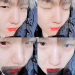 [백현] 배켜니 인별 4컷 <b>gif</b>