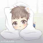 [시우민] 졸귀탱 시우민 이불밖팬<b>아트</b> ^0^