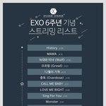 [EXO] 야야 그래서 6주년 기념 스밍 이거냐??