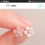 이 벚꽂ㅈ<b>모양</b> 귀걸이 어디서파는지 아는삿남