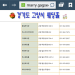 전국 결혼예식장 정보(옛날 개인사이트)