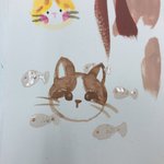 [댓글부탁해] 얘드라 나 <b>수채화</b>로 우리집 냥냥이 그렸당