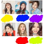 트와이스 멤버별 어울리는 색