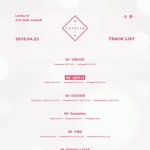 [러블리즈] 트랙리스트 떴다! (작곡가 대강 설명)
