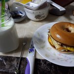 애들아 <b>베이글</b>토스트 존맛존맛