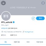 [방탄소년단] 허억 오피셜 계정도 1000만 팔로<b>우네</b>
