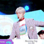 [백현] 180421 음악중심 花요일 백현.<b>gif</b> 2