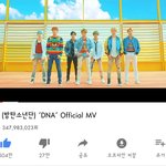 [방탄소년단] DNA 케이팝 그룹 MV 중 <b>최다</b> 뷰 달성!!