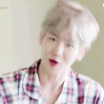 [백현] 사다리 타고 세계여행 티저 백현 <b>gif</b> D