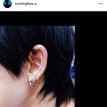 [세븐틴] 명호랑 똑같은 <b>위치</b>에 귀뚫었는데