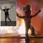 가디언 <b>오브</b> 갤럭시 그루트의 현실.gif