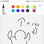 나 오늘 체중쟀는데
