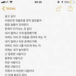 [댓글부탁해] 메모장 보는데 나 이때 진짜 힘들었나보ㅓ