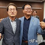 경기도교육감 예비후보의 '조희연 서울시교육감 민주진보 <b>단일</b>후보 선출...