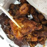 <b>bhc</b> 소이바베큐 먹은거 자랑