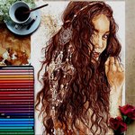 커피로 그려낸 엄청난 <b>디테일</b>의 그림