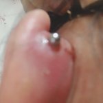 이거 피어싱 교체 해야돼? <b>비위</b> 약하면  보지마