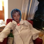 [드루와] 시우민 <b>가운</b>입고 호텔에서 찍힌 사진 ㅋㅋ