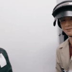 [강다니엘] 오케워너원 헬멧깅 강다니엘ㅋㅋㅋㅋㅋㅋㅋㅋ