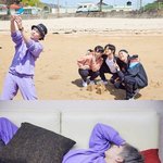 [시우민] 웅녀들 대박임 시우민 이불밖 사진 떴는데 ㅋㅋㅋ