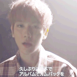 [백현] Horololo <b>MV</b> making 백현 gif. 3