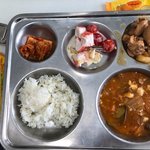 오늘자 우리학교 급식