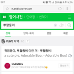[세븐틴] <b>영단</b>어 검색하다가
