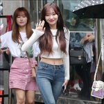 오늘 뮤뱅 출근길 미친 몸매