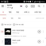 [방탄공카방] 벅.쓰. 차트 <b>현황</b>