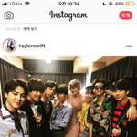 야 방탄 <b>테일러</b> 스위프트랑 사진 찍음
