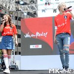 [드루와] 오늘 월드컵 출정식에서 빅스 레오랑 구구단 <b>세정</b> 응원가...
