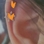 [댓글부탁해] 피어싱할건데 <b>위치</b>좀 봐주라