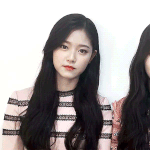 손나은 + 쯔위가 보인다는 아이돌.<b>gif</b>