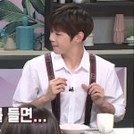 [강다니엘] 어제 냉장고를부탁해 <b>멜빵</b>잡은 강다니엘