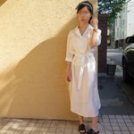 이번 여름휴가는 클래식한 화이트 원피스~~