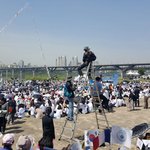 뚝섬 유원지역 부근 평화행사???