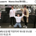[강다니엘] 선공개)′각양각색′ 워너원 유닛별 포즈 대.공.개