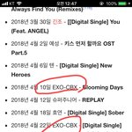 [EXO] 첸백시최근진짜너무열일 저위에 라이부 <b>ost</b>도있고