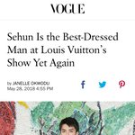 [세훈] <<2년연속 베스트<b>드레서</b> 선정>>